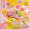 Colorful button two-eye children's shirts, sweaters, knitted cardigans, decorative buttons, cute and irregular-shaped imitation ceramic, colorful butterfly two-eye buttons, children's and women's shirts, knitted sweaters, hair accessories, DIY children's clothes, decorative buttons details Picture
